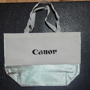 Canon Limited Edition Shimmering Silver and White Tote Bag